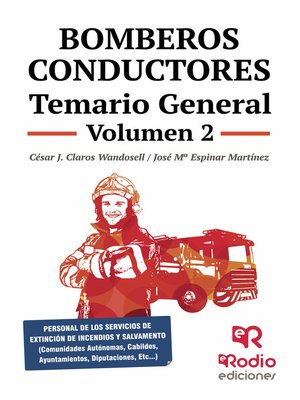 cover image of Bomberos Conductores. Temario General. Volumen 2